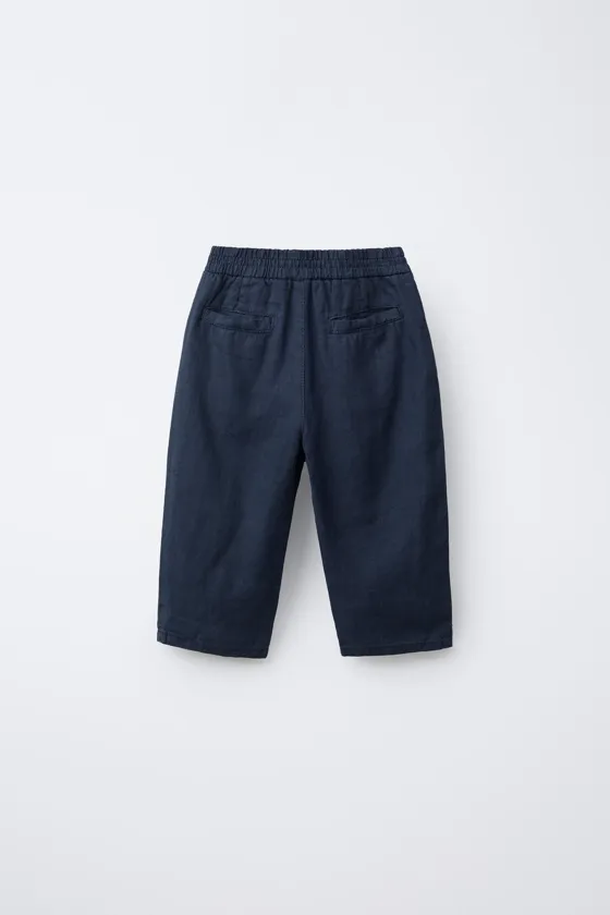 БРЮКИ BAGGY ИЗО ЛЬНА