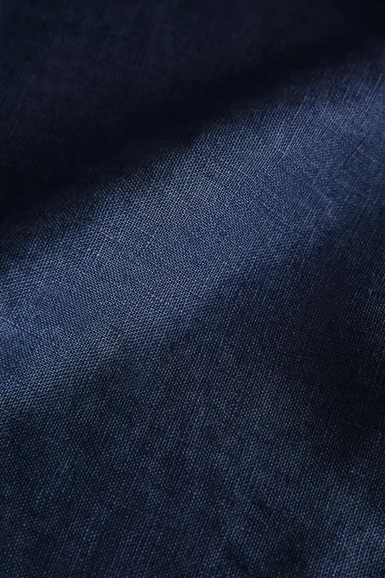 Полосатый полированный льняной скатерть