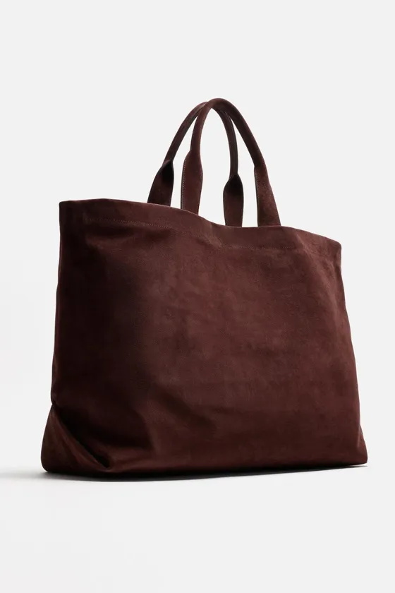 КОЖАНАЯ СУМКА-ШОПЕР - LIMITED EDITION