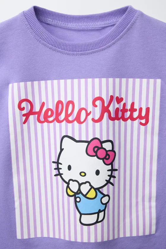 ФУТБОЛКА HELLO KITTY ©В ПОЛОСКУ