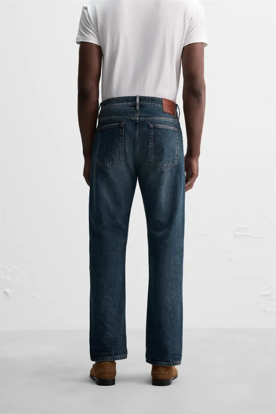 ДЖИНСЫ STRAIGHT FIT ДЛИНОЙ ДО ЩИКОЛОТКИ  - LIMITED EDITION