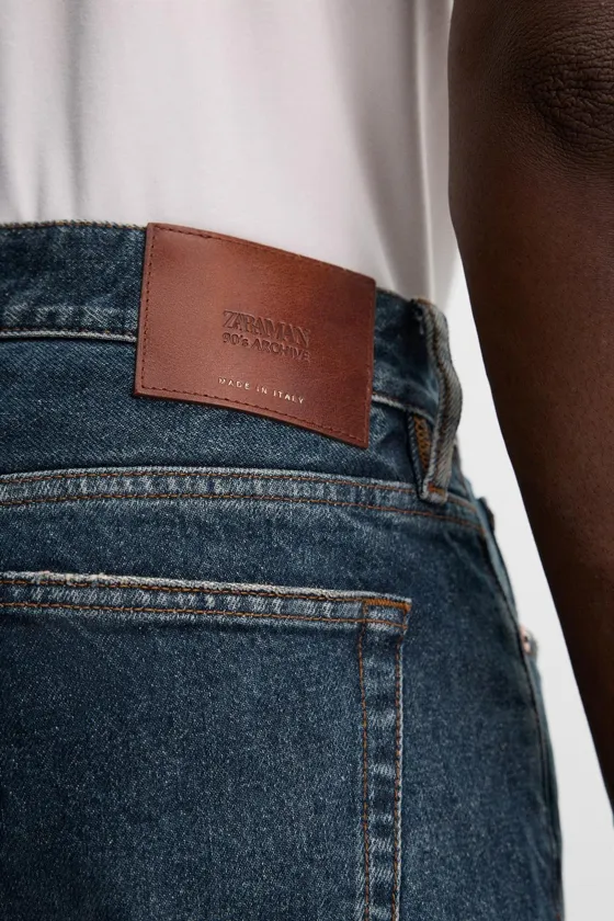 ДЖИНСЫ STRAIGHT FIT ДЛИНОЙ ДО ЩИКОЛОТКИ  - LIMITED EDITION