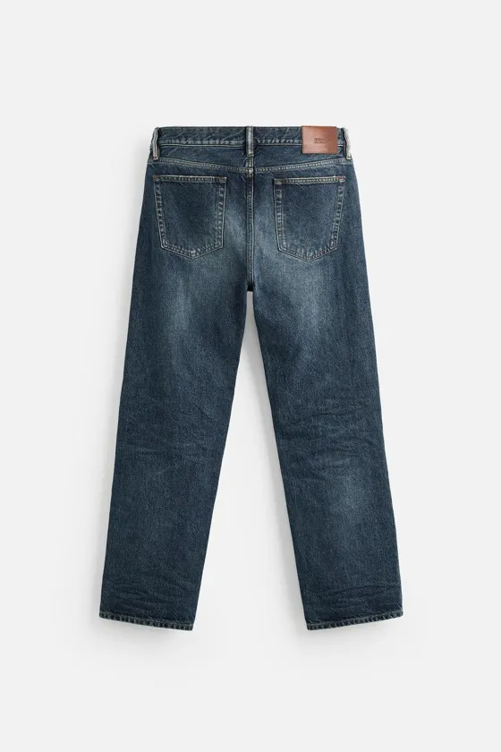 ДЖИНСЫ STRAIGHT FIT ДЛИНОЙ ДО ЩИКОЛОТКИ  - LIMITED EDITION