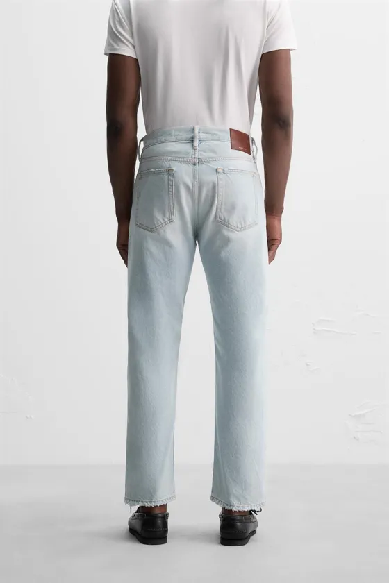 ДЖИНСЫ STRAIGHT FIT ДЛИНОЙ ДО ЩИКОЛОТКИ  - LIMITED EDITION