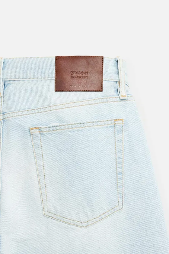 ДЖИНСЫ STRAIGHT FIT ДЛИНОЙ ДО ЩИКОЛОТКИ  - LIMITED EDITION