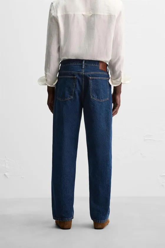 ДЖИНСЫ СВОБОДНОГО КРОЯ ПРЯМОГО КРОЯ - LIMITED EDITION