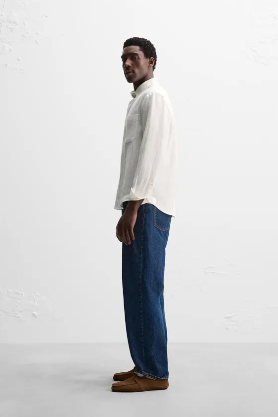 ДЖИНСЫ СВОБОДНОГО КРОЯ ПРЯМОГО КРОЯ - LIMITED EDITION