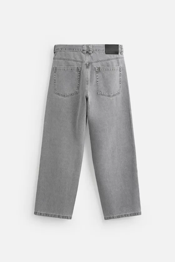 ДЖИНСЫ RELAXED FIT С ПОЯСОМ