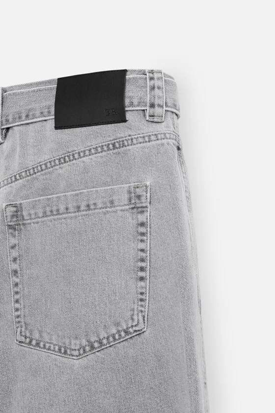 ДЖИНСЫ RELAXED FIT С ПОЯСОМ