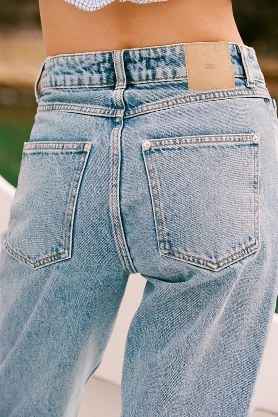 ДЖИНСЫ Z1975 STRAIGHT LEG HIGH WAIST