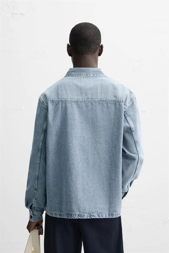 ДЖИНСОВАЯ РУБАШКА BOXY FIT