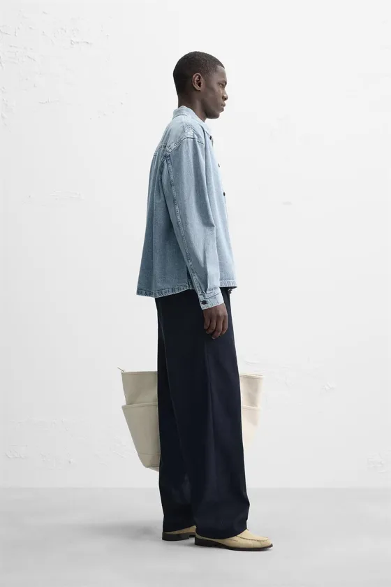 ДЖИНСОВАЯ РУБАШКА BOXY FIT