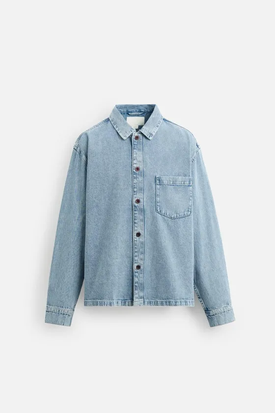 ДЖИНСОВАЯ РУБАШКА BOXY FIT