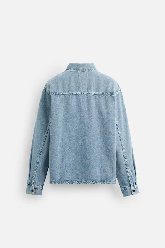 ДЖИНСОВАЯ РУБАШКА BOXY FIT