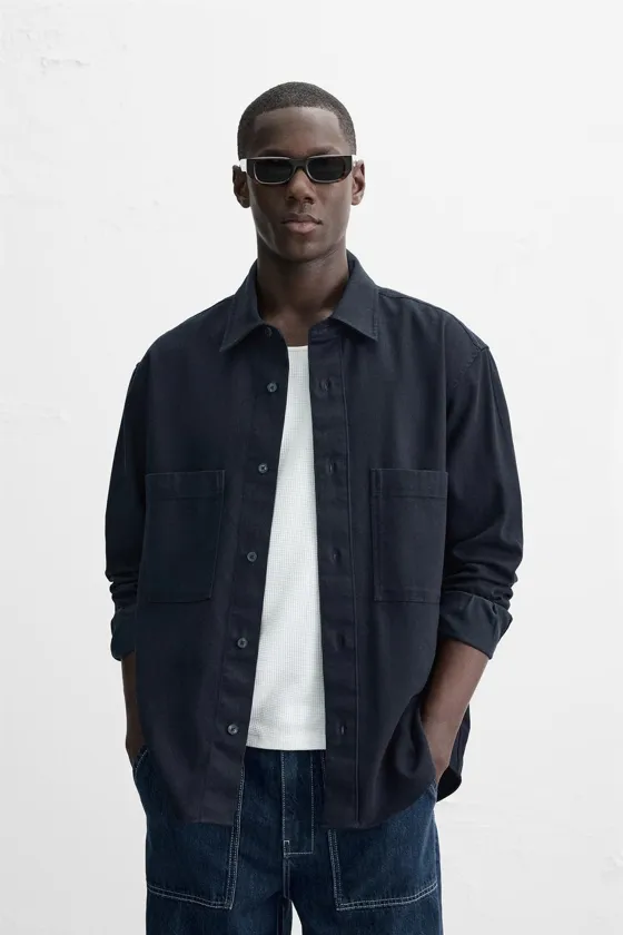 РУБАШКА ИЗ ХЛОПКА И ЛИОЦЕЛЛА