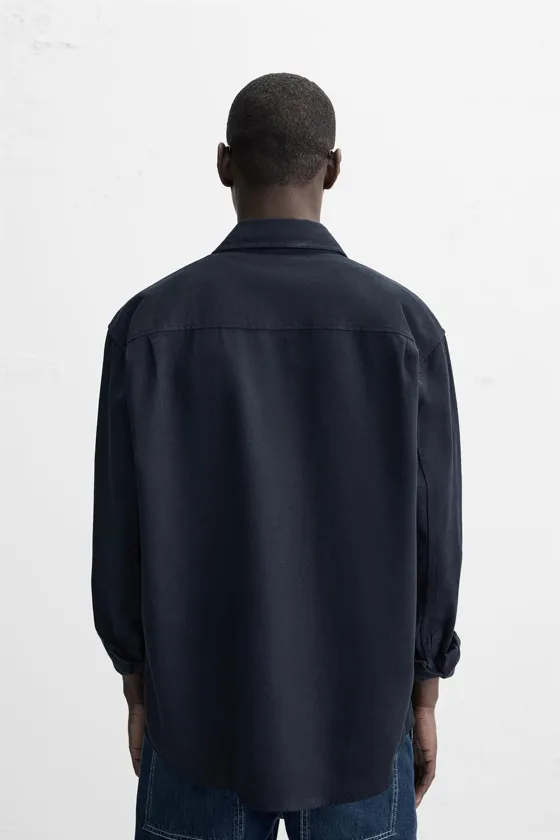 РУБАШКА ИЗ ХЛОПКА И ЛИОЦЕЛЛА