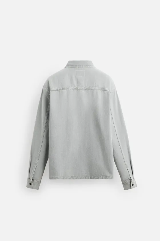 ДЖИНСОВАЯ РУБАШКА BOXY FIT