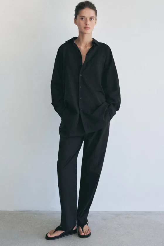 БРЮКИ С ЗАЩИПАМИ — ZW COLLECTION