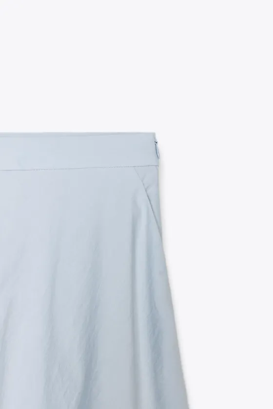 РАСКЛЕШЕННАЯ ЮБКА ИЗ КОЛЛЕКЦИИ ZARA WITH С ПУГОВИЦАМИ