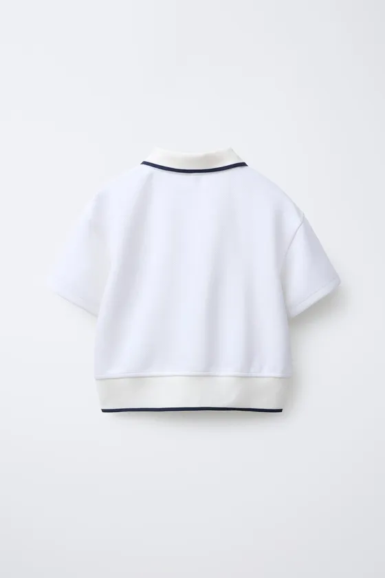 ПОЛО ИЗ СМЕСОВОЙ ТКАНИ ПИКЕ