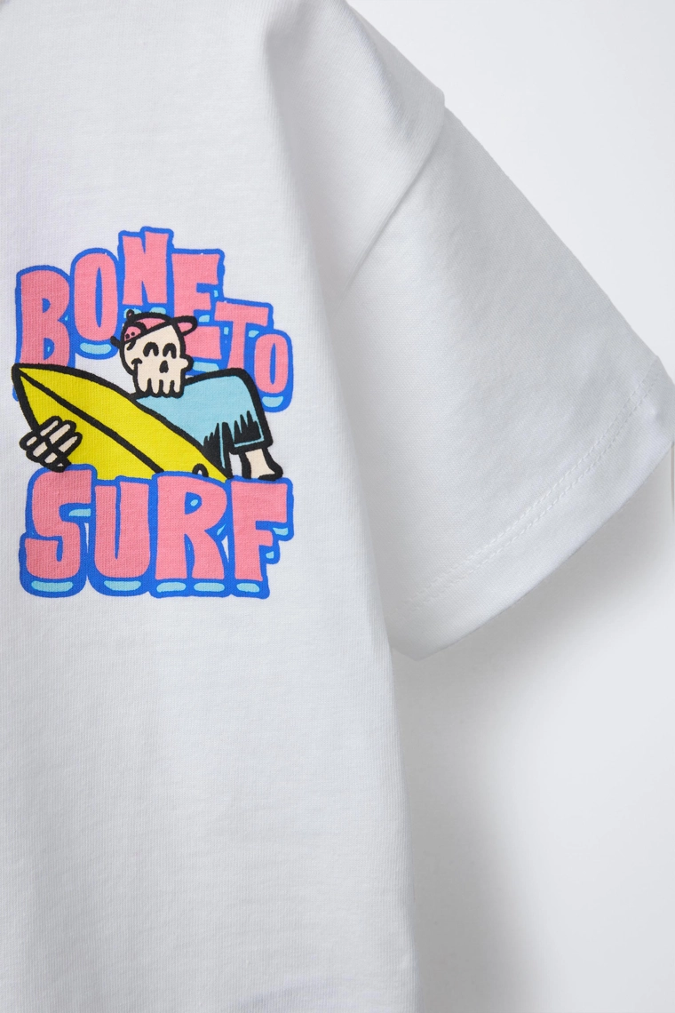 Футболка с принтом surf
