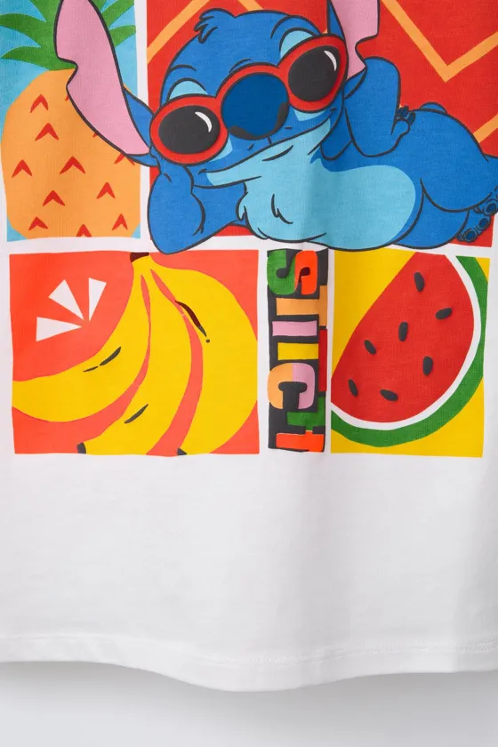 ФУТБОЛКА С ПРИНТОМ LILO & STITCH © DISNEY