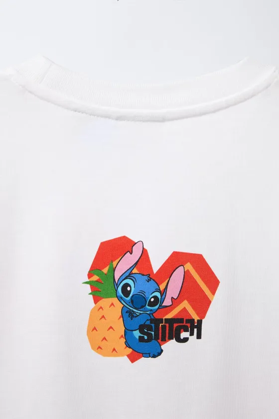 ФУТБОЛКА С ПРИНТОМ LILO & STITCH © DISNEY