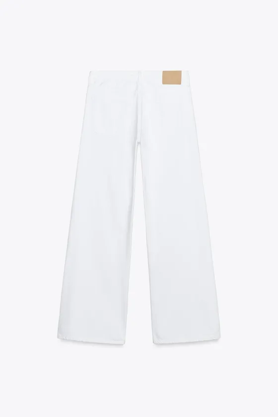 ДЖИНСЫ WIDE-LEG С НИЗКОЙ ПОСАДКОЙ — ZW COLLECTION