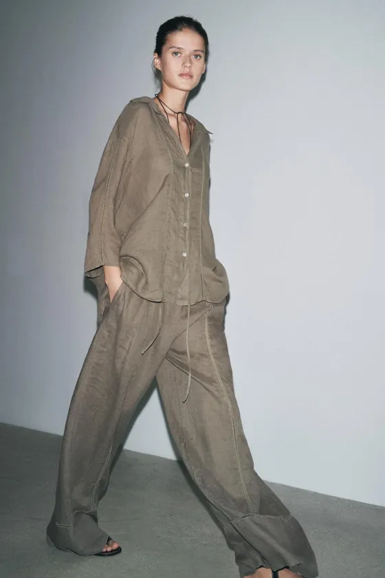 РУБАШКА ИЗ 100% ЛЬНА — ZW COLLECTION