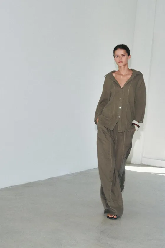 РУБАШКА ИЗ 100% ЛЬНА — ZW COLLECTION