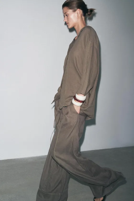 РУБАШКА ИЗ 100% ЛЬНА — ZW COLLECTION