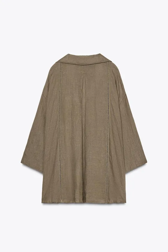 РУБАШКА ИЗ 100% ЛЬНА — ZW COLLECTION