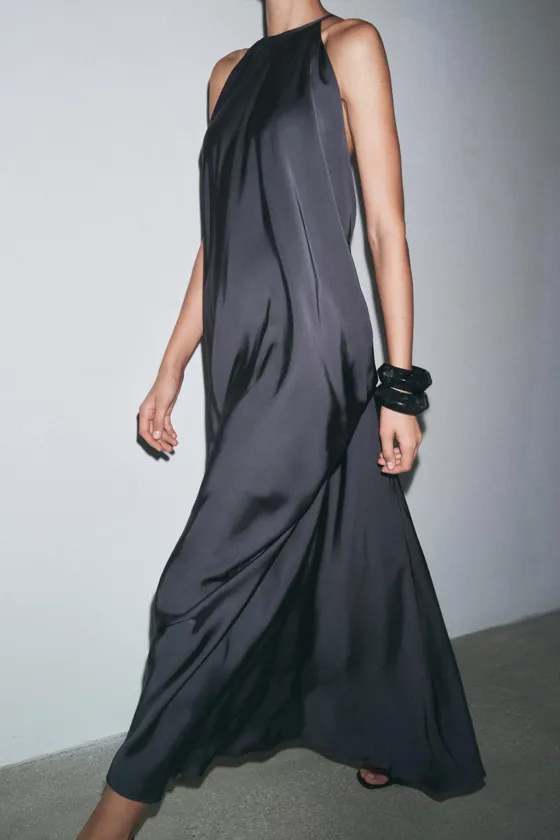 АТЛАСНОЕ ПЛАТЬЕ — ZW COLLECTION