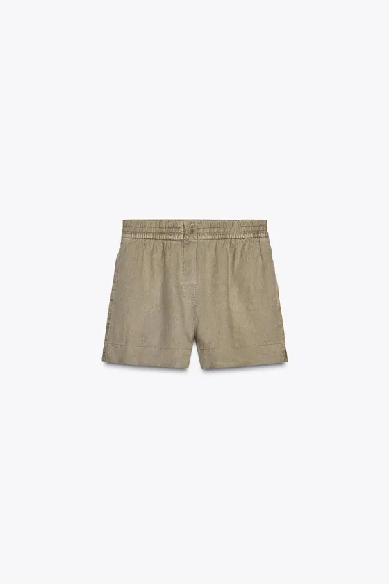 ШОРТЫ ИЗ 100% ЛЬНА — ZW COLLECTION