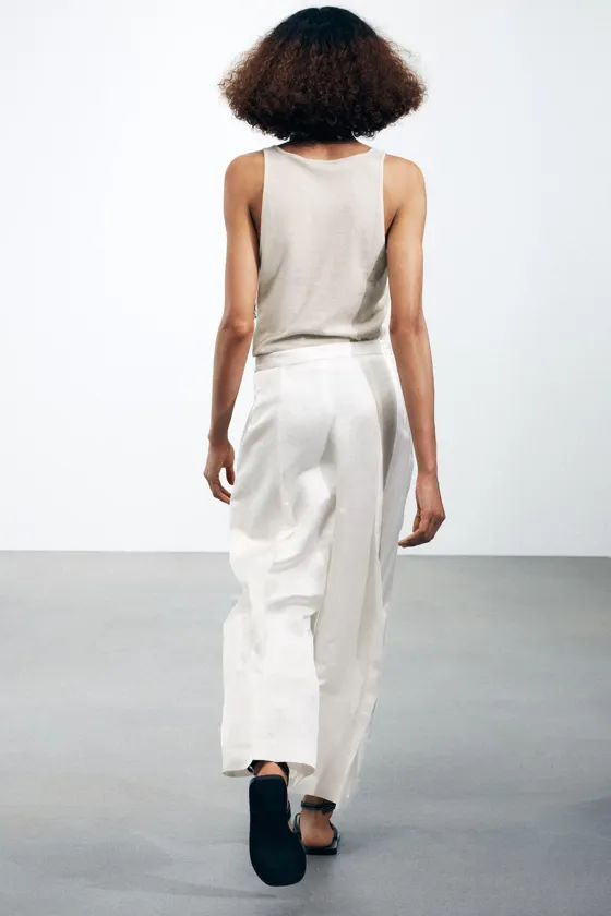 Кюлоты из льна limited edition