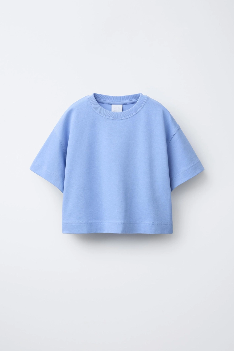 Футболка zara с тяжелым весом