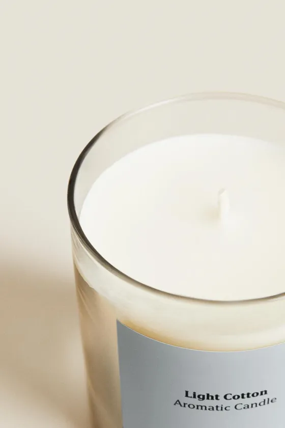 (200 г) ароматическая свеча light cotton