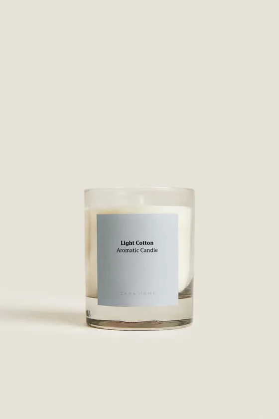 (200 г) ароматическая свеча light cotton