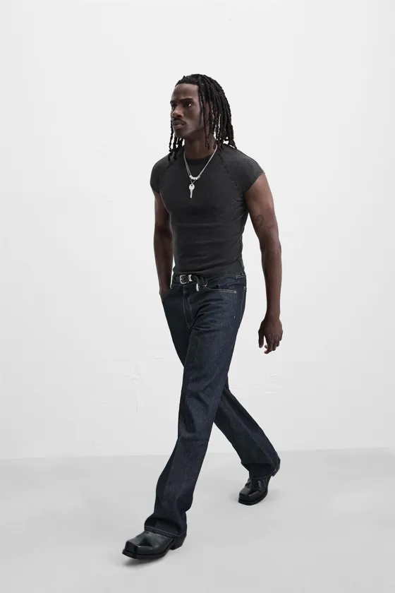 ДЖИНСЫ STRAIGHT-LEG BOOT-CUT