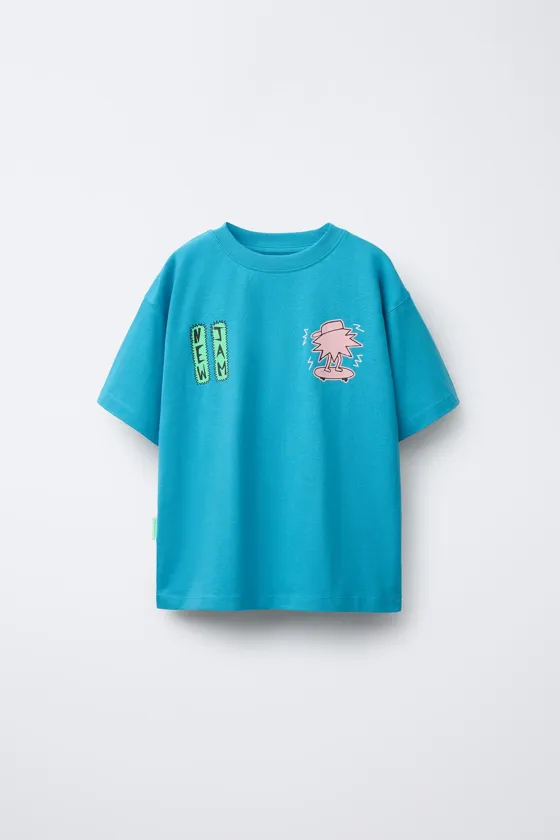 ФУТБОЛКА С ПРИНТОМ «ГРАФФИТИ»