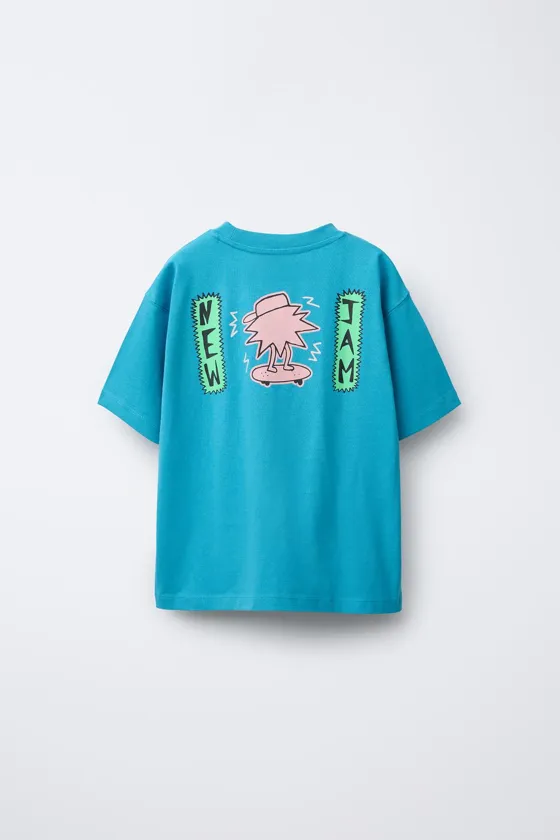 ФУТБОЛКА С ПРИНТОМ «ГРАФФИТИ»