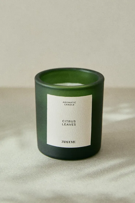 Ароматическая свеча citrus leaves (120 г)