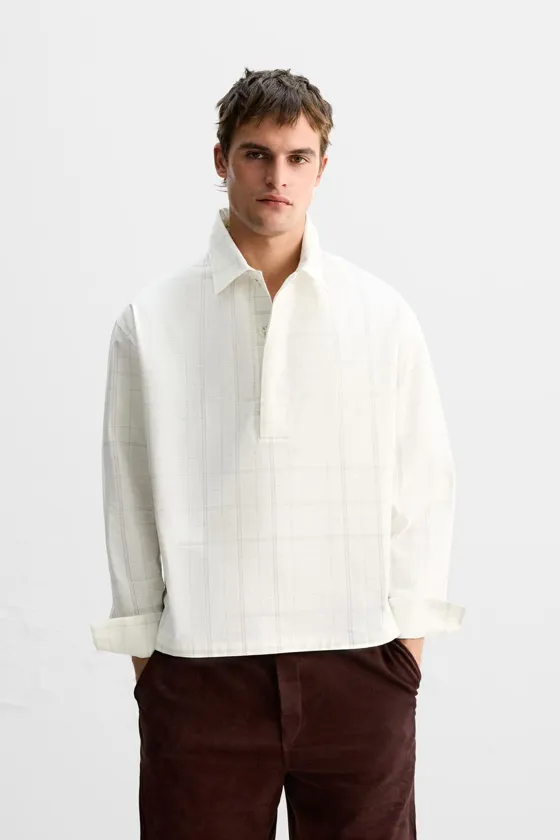 КУРТКА-РУБАШКА BOXY FIT В КЛЕТКУ - LIMITED EDITION