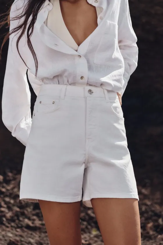 ШОРТЫ Z1975 MOM FIT HIGH WAIST