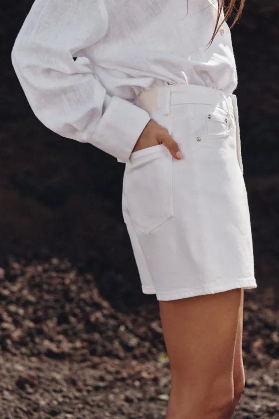 ШОРТЫ Z1975 MOM FIT HIGH WAIST