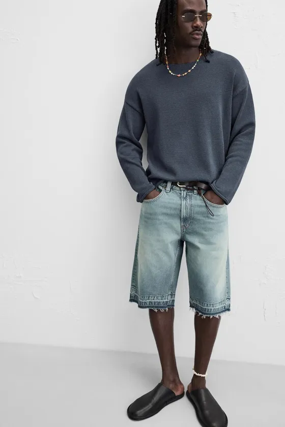 ДЖИНСОВЫЕ ШОРТЫ BAGGY-FIT