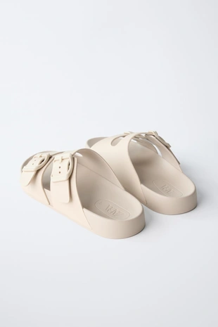 Пляжные тапочки с пряжками- Заказать в России