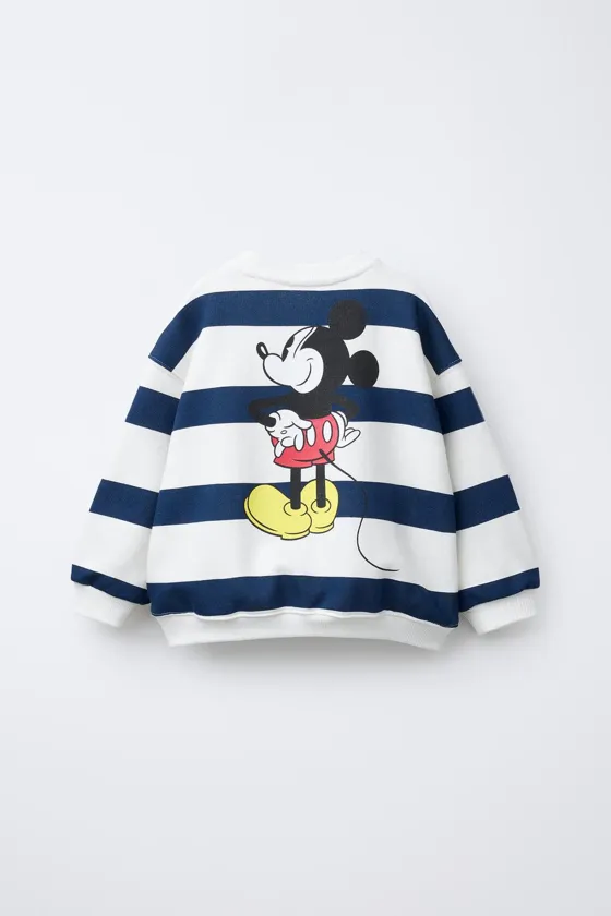 ПОЛОСАТАЯ ТОЛСТОВКА «МИККИ-МАУС» © DISNEY