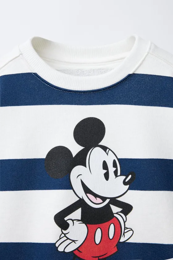 ПОЛОСАТАЯ ТОЛСТОВКА «МИККИ-МАУС» © DISNEY