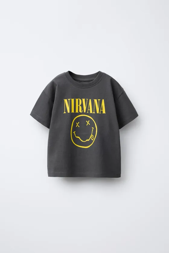 ФУТБОЛКА С ПРИНТОМ NIRVANA ®